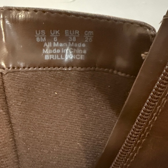 Dr Scholls Brown Knee-High Leather Boots - Picture 4 of 4